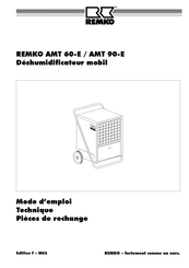 REMKO AMT 60-E Mode D'emploi