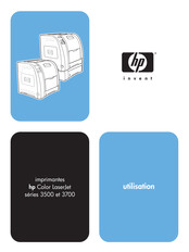 HP Color LaserJet 3700 Série Guide D'utilisation