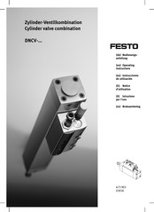 Festo DNCV-3E Série Notice D'utilisation