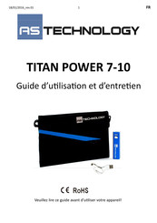 AS Technology TITAN POWER 7-10 Guide D'utilisation Et D'entretien