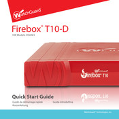 Watchguard Firebox T10-D Guide De Démarrage Rapide