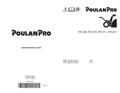 Poulan Pro PR 271 Manuel D'utilisation