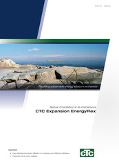 CTC Expansion EnergyFlex Manuel D'installation Et De Maintenance