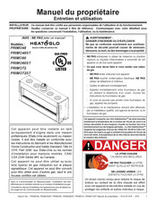 Heat & Glo PRIMO60 Manuel Du Propriétaire, Entretien Et Utilisation