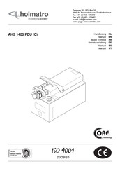 Holmatro AHS 1400 FDU Mode D'emploi