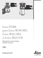 Leica FL800 Mode D'emploi