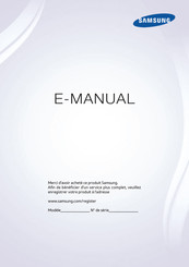 Samsung UE-78HU8580 E-Manual