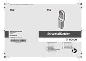 Bosch UniversalDetect Notice Originale