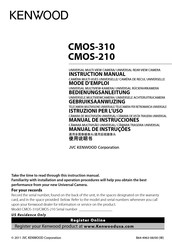 Kenwood CMOS-310 Mode D'emploi