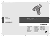 Bosch Professional GSB 10,8-2-LI Notice Originale
