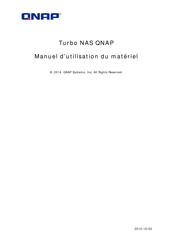 QNAP Turbo NAS TS-870U-RP Manuel D'utilisation