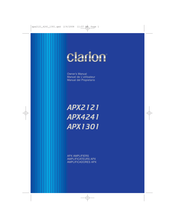 Clarion APX4221 Manuel De L'utilisateur