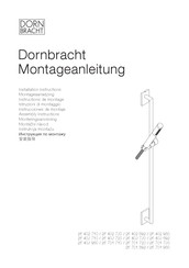 Dornbracht 26 701 980 Instructions De Montage