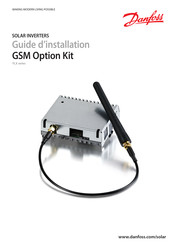 Danfoss GSM Option Kit Guide D'installation