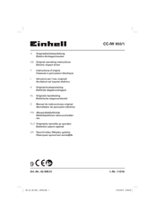 EINHELL CC-IW 950/1 Instructions D'origine