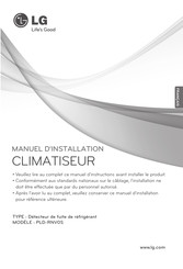 LG PLD-RNV0S Manuel D'installation