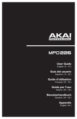 Akai Professional MPD226 Guide D'utilisation