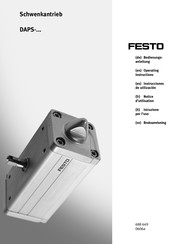 Festo DAPS- Série Notice D'utilisation