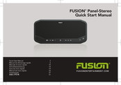 Fusion PANEL-STEREO Manuel De Demarrage Rapide