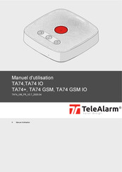 TeleAlarm TA74 Manuel D'utilisation