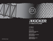 Kicker ZX100.2 Manuel D'utilisation