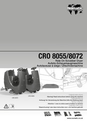 Numatic CRO 8055 Notice Originale