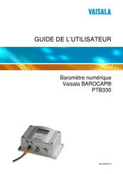 Vaisala BAROCAP PTB330 Guide De L'utilisateur