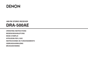 Denon DRA-500AE Mode D'emploi