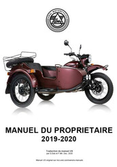 URAL Motorcycles Injection EFI 2020 Manuel Du Propriétaire