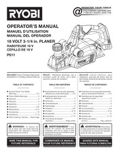 Ryobi P611 Manuel D'utilisation