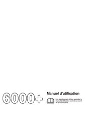 Jonsered 6000+ Manuel D'utilisation