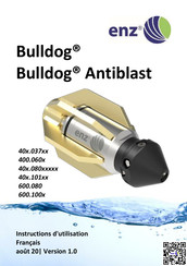 enz Bulldog 600.080 Instructions D'utilisation