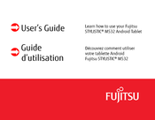Fujitsu STYLISTIC M532 Guide D'utilisation