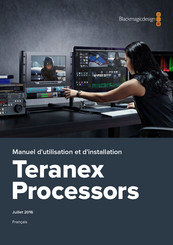 Blackmagic Design Teranex Série Manuel D'utilisation Et D'installation