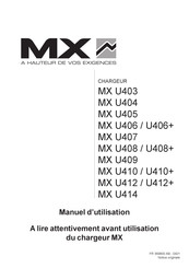 MX A104 Manuel D'utilisation