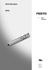 Festo EPCO Série Notice D'utilisation
