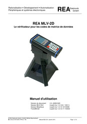 REA MLV-2D Manuel D'utilisation
