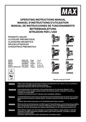 Max CN238D Manuel D'instructions D'utilisation