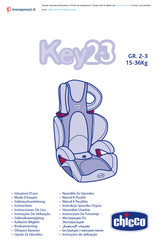 Chicco Key23 Mode D'emploi