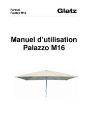 Glatz PALAZZO M16 Manuel D'utilisation