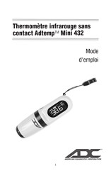 ADC Adtemp Mini 432 Mode D'emploi