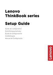 Lenovo ThinkBook Série Guide De Configuration