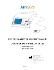 AtriCure ASU3-230 Manuel De L'utilisateur