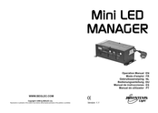 JB Systems Mini LED MANAGER Mode D'emploi