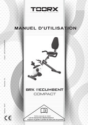 toorx BRX RECUMBENT COMPACT Manuel D'utilisation