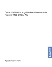Lenovo V130-20IGM AIO Guide D'utilisation