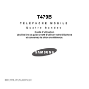 Samsung T479B Guide D'utilisation