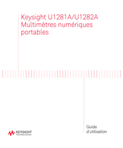 Keysight Technologies U1282A Guide D'utilisation