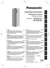 Panasonic NR-B32FX2-XE Mode D'emploi
