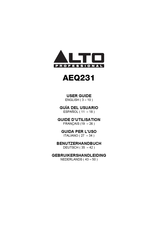 Alto Professional AEQ231 Guide D'utilisation